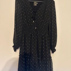 Black Polka Dot Dress